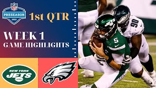 New York Jets vs Philadelphia Eagles Highlights 1st Qtr | NFL Preseason Week 1 | season 2022-23