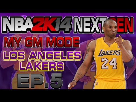 NBA 2K14 Next Gen My GM Mode Ep.5 - Los Angeles Lakers | Trade? | Offseason Talk | XBOX ONE GAMEPLAY