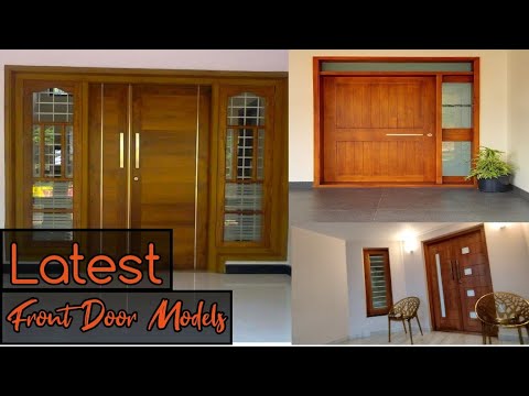 Latest front door models2022 |kerala home front door models
