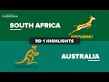 The Rugby Championship 2023 South Africa V Australia Rd 1 Highlights