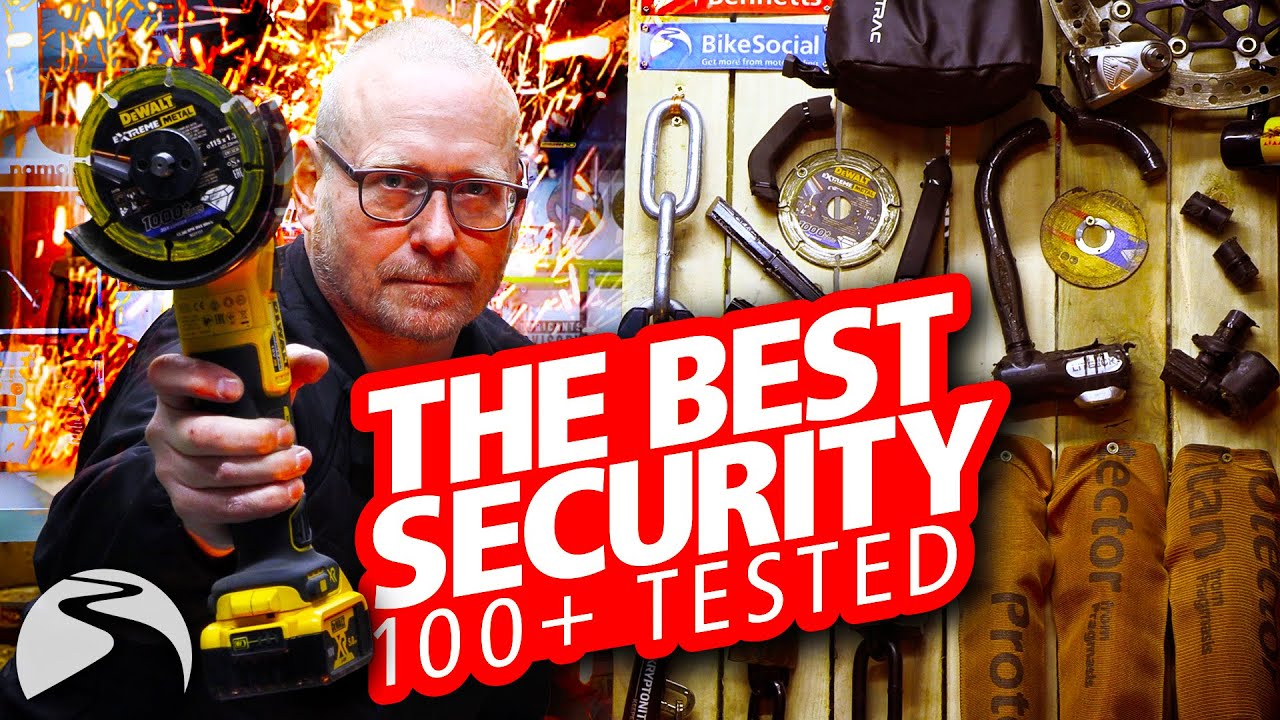 The best motorcycle chains locks disc locks and security reviewed