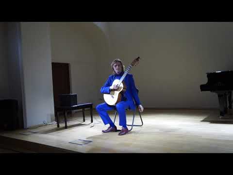 Altamira Iserlohn Guitar Competition 2018 Roman Zorkin plays Villa-Lobos Etudes 7&12 prelude 4
