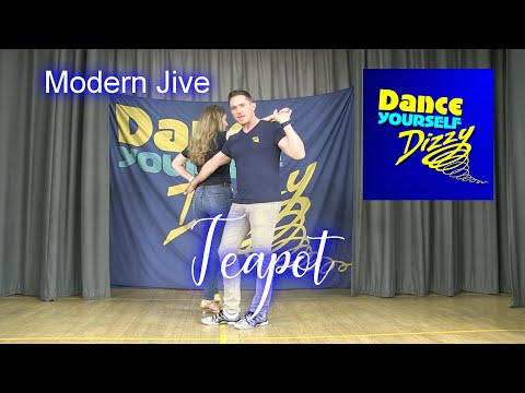Teapot. Beginners Modern Jive Dance Move.