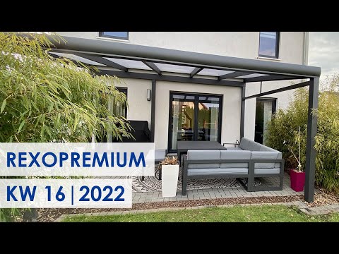 Alu-Terrassendächer zum selbst aufbauen (Kundenbilder KW 16/2022)