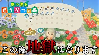 【あつ森】旅行券100連したら地獄を見た