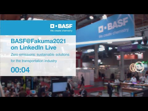BASF@Fakuma 2021 – Zero emissions: sustainable solutions for the transportation industry