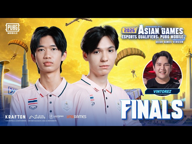 [TH] 2026 Asian Games Esports Qualifiers: PUBG MOBILE Asian Games Version | Finals