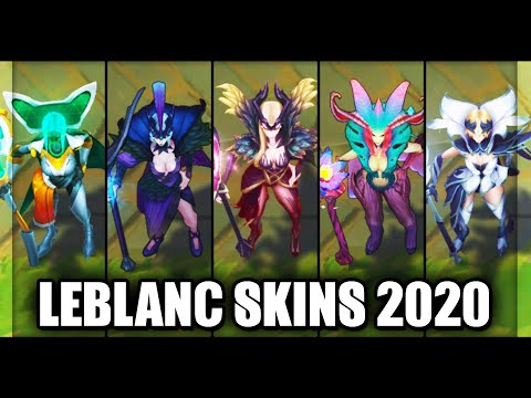 All LeBlanc Skins Spotlight 2020 (League of Legends)