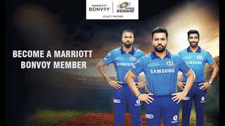 Marriott Bonvoy, Your Exclusive Access To Mumbai Indians