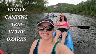 Family Camping Trip in the Ozarks | Floating the Buffalo River | Tyler Bend Campground | Arkansas