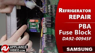 Refrigerator Not Powering On - PBA Fuse Block Repair