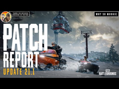 PUBG UPDATE 21.1 // VIKENDI REBORN, VEHICLE BALANCE, WORLD UPDATE AND MORE // PATCH OVERVIEW