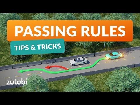 How to Safely Pass Other Vehicles - Driving Tips