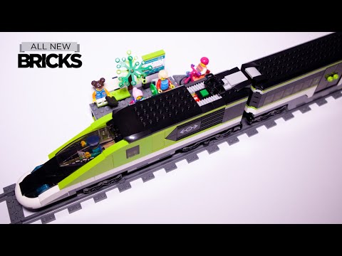 Vidéo LEGO City 60337 : Le train de voyageurs express