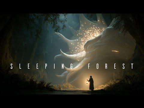 Sleeping Forest - Relaxing Fantasy Meditative Ambient - Calming Music for Sleep