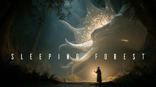 Sleeping Forest - Relaxing Fantasy Meditative Ambient - Calming Music for Sleep