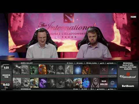 (RU) goonsquad  vs Nigma Galaxy bo3 | The International 2022: Региональные квалиф�