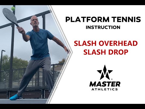 Master Athletics Instructional Video - Slash Overhead-Drop