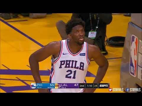 Los Angeles Lakers vs Philadelphia 76ers Full Game Highlights  Week 5  2017 NBA Season