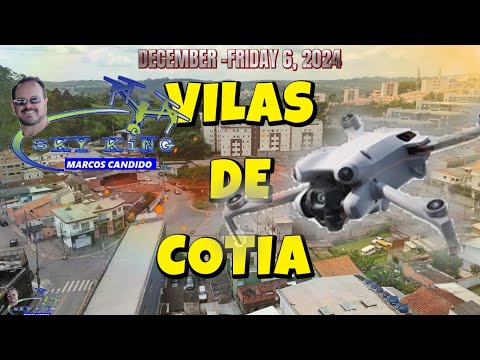 VILAS DE COTIA - DEZ / 2024   IMAGENS AÉREAS - SKY KING DRONE