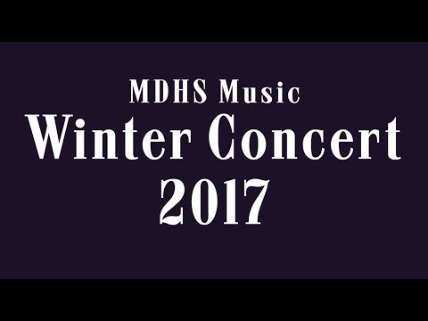 MDHS Winter Concert  2017 - Mega Band - Paconchita