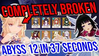 How I Cleared Abyss 12 in 37 Seconds! (Genshin 6.6)