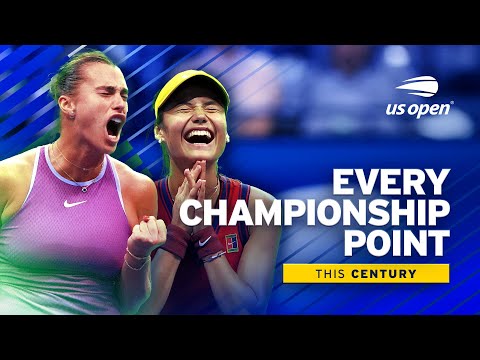 Every Women's Singles Championship Point This Century | US Open