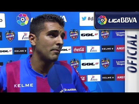 Interview Ángel after Levante UD (2-0) Valencia CF - HD