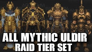 WOW BFA Uldir All Mythic Raid Gear cloth, leather, mail, plate Heroic Normal LFR World of Warcraft