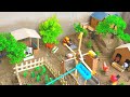 Diy How To Make A Unique Watering Machine A Beautiful House In The Mountains Animal House PART 1