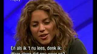 Shakira - Interview Jensen (part 5)