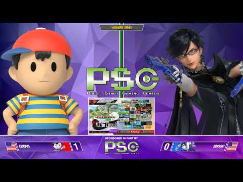 PSG Blastzone: Edgar (Ness) vs Snoop (Bayonetta) - Winners Semis