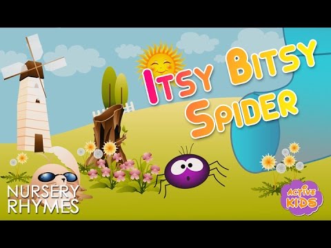 Itsy Bitsy Spider - Nursery Rhymes & Songs For Children | Cartoon Animation With Lyrics