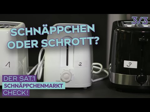 Elektro- & Party-Schnäppchen: Taugen Tedi, Woolworth & Action? | 3/3 | SAT.1 Schnäppchenmarkt-Check!