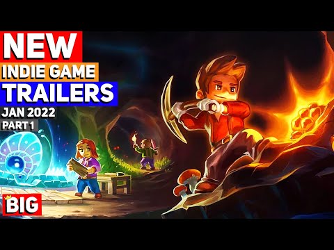 BEST NEW Indie Game Trailers: January 2022 | Part 1