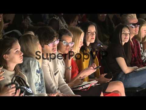 ATMOSPHERE - guests at Nicholas K - Runway - Spring 2014 ...
