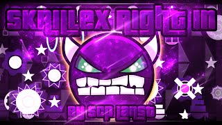 Geometry Dash - Skrillex right in 100% GAMEPLAY Online (Scp Lanst) HARD DEMON