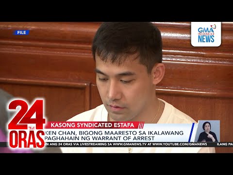Ken Chan, bigong maaresto sa ikalawang paghahain ng warrant of arrest | 24 Oras