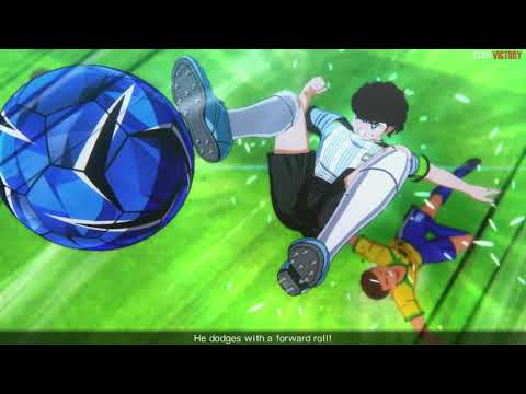 Juan Diaz Miracle Overhead Shot!? Argentina VS Brazil - Captain Tsubasa : Rise of New Champions