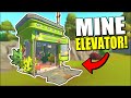 I Found the Mineshaft Elevator and Went Cave Exploring! (Crashlander Survival Mod 10)