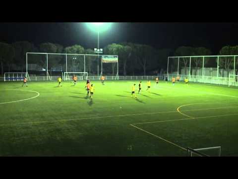 Fútbol 7 Bravo.  Liga Primavera Grupo 1 Jornada 5.   Sri lanka -  Piñas F C