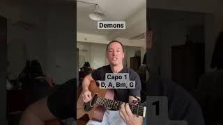 How to play Demons by #imaginedragons #guitartutorial
