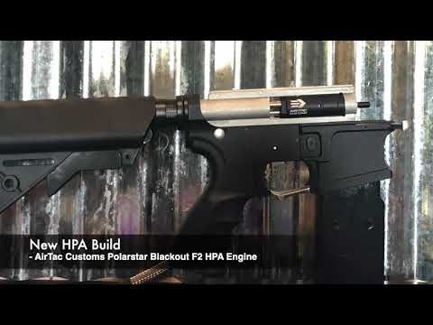 New HPA build. Powered with AirTac Customs x Polarstar F2 engine.