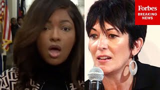 'She Is A Monster, She Does Not Care': Jasmine Crockett Reacts To Ghislaine Maxwell Pleading Fifth