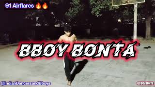 Download lagu 91 Airflares | Bboy Bonta🔥 | New World Record | Indian Dancers and Bboys mp3