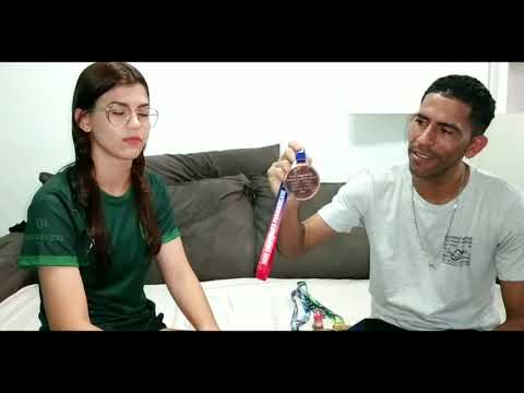 Entrevista com a carateca Luiza Brito.