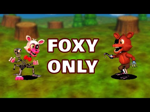 Can I Beat FNaF World Using Only Foxy?