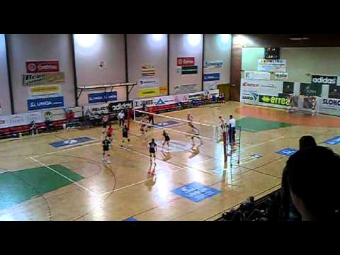 Vítězný bod týmu SK Slavia Praha Volejbal - Ženy v zápase o 3.místo v základní části