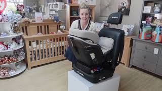 NUNA EXEC Next Rear-Facing Installation: Lower Anchor (LATCH) Guide