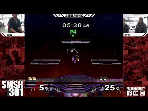 SMSH 301 - Swan vs. Qwuv - Melee Singles LR4